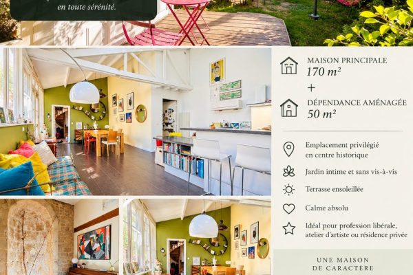 MAISON 8/9PP - CAEN QUARTIER VAUGUEUX